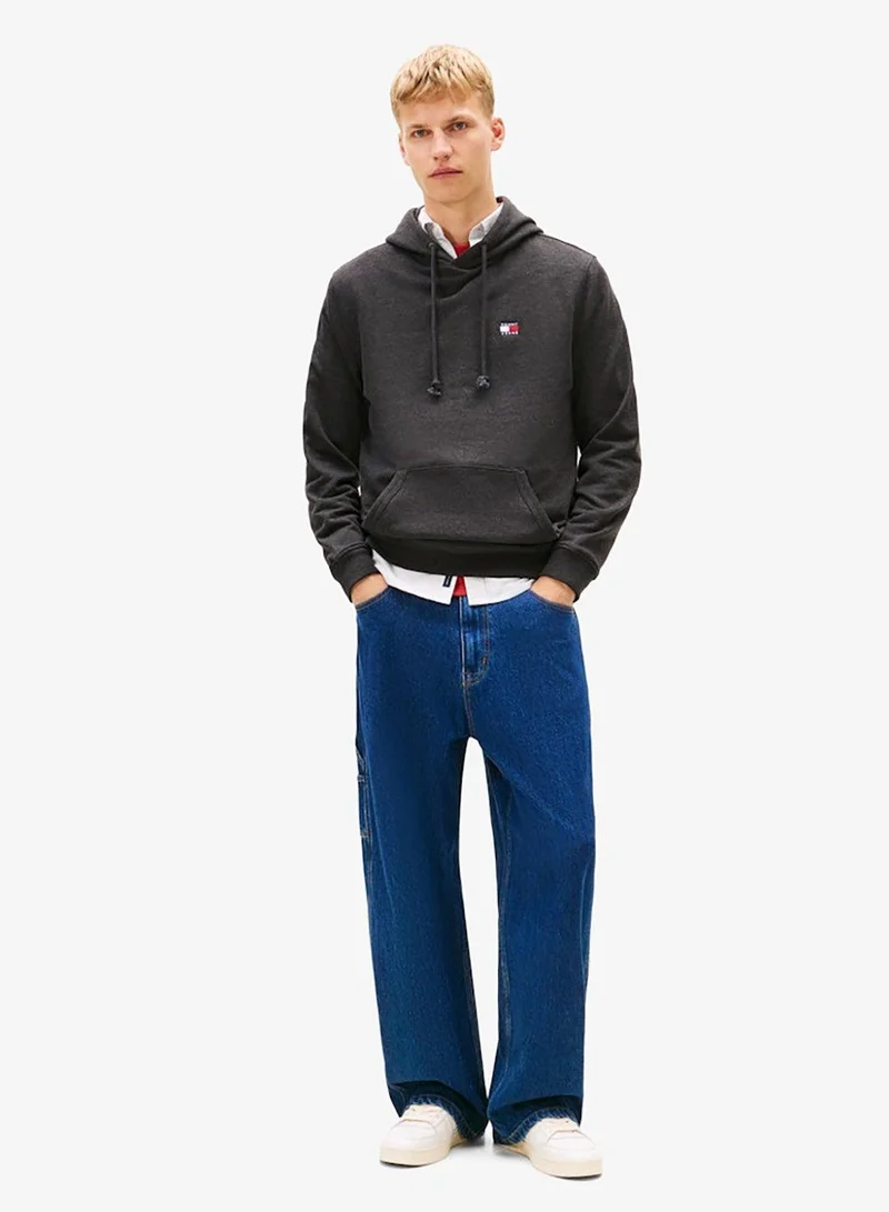 Tommy Jeans  Tonal Tommy Badge Terry Hoody for Men | Best Price UAE