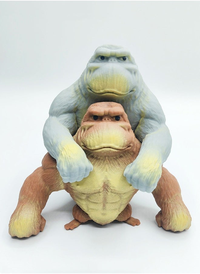 WooFree Brown Gorilla Stress Relief Toy Sensory Toy for Anxiety ADHD and Autism  - Image 3