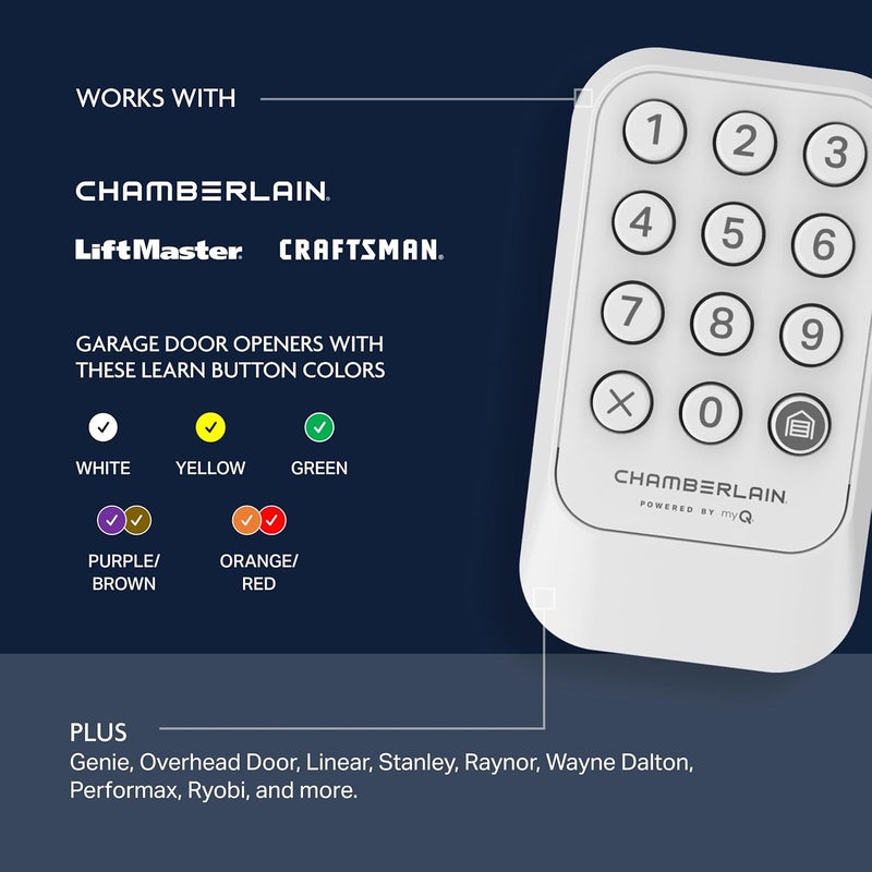 Chamberlain myQ Universal Wireless Garage Door Keypad - Image 2