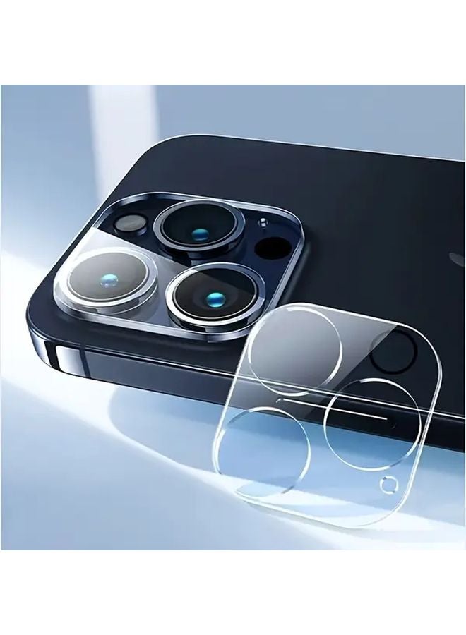 6Pcs Tempered Glass Screen Protector For iPhone 15 Pro Max 11 Pro 3D Camera Lens Cover - Image 5