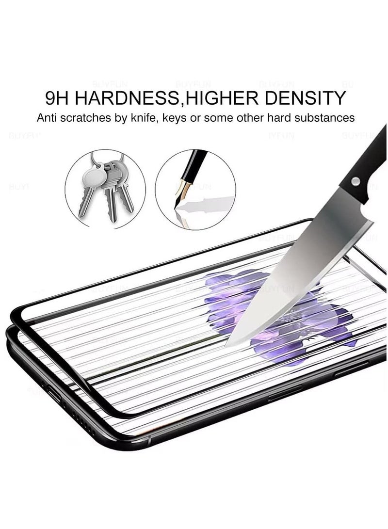 دوسالا حامي شاشة زجاجي لNothing Phone 1، غراء كامل، واقي شاشة مقوى مقاوم للخدوش وبصمات الأصابع. - Image 4