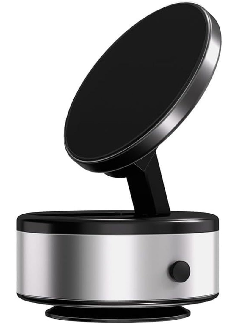 Enhanced Magnetic Car Interior Mount Mobile Phone Holder – 360° Rotation Suction Cup  - Image 1