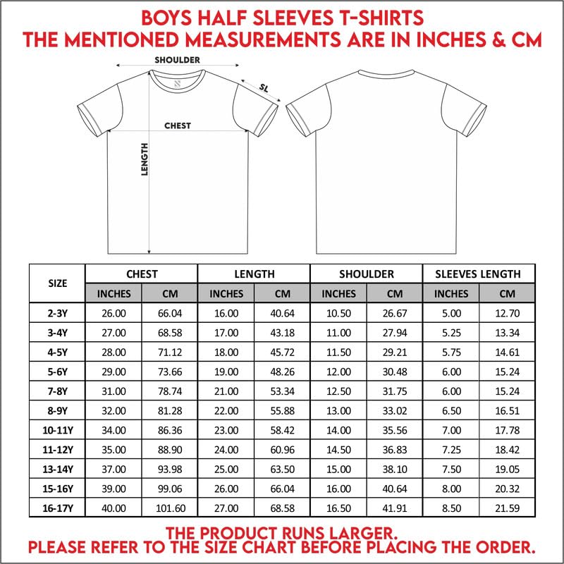 Nusyl Boys Solid Short Sleeves Cotton T-Shirt | Round Neck | Half Sleeve | Plain-Regular Fit | Group 2 Sky Blue - Image 5