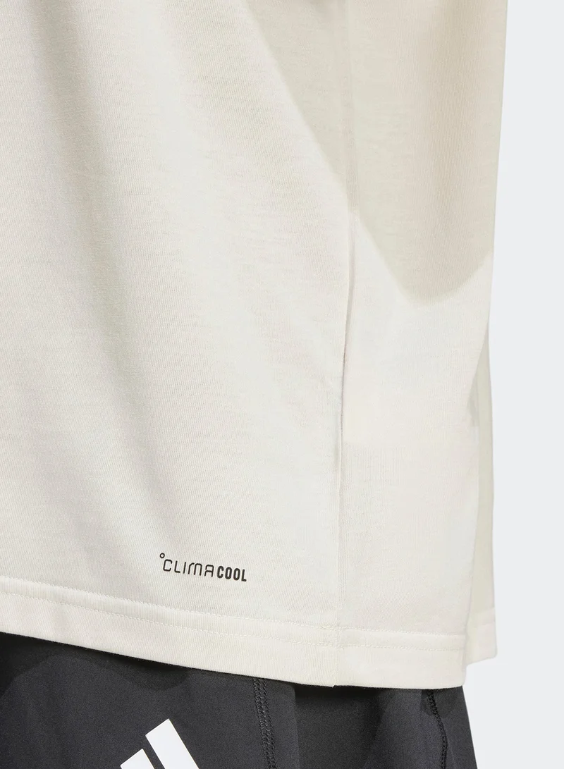 اديداس Climacool Training Animal Logo Graphic T-Shirt
