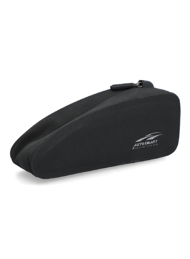 AUTOSMART Weather-Resistant Zipper Closure Durable Bike Bag Black 0.7 L - Image 2
