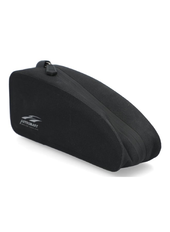 AUTOSMART Weather-Resistant Zipper Closure Durable Bike Bag Black 0.7 L - Image 3