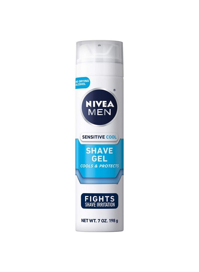 NIVEA Men Sensitive Cooling Shaving Gel 7 Ounce - Image 1