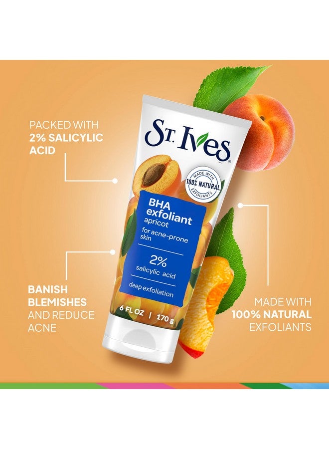 ST. Ives St. Ives Acne Control Face Scrub Deeply Exfoliates and Prevents Acne for Smooth, Glowing Skin Apricot Made with Oil-Free Salicylic Acid Acne Medication, Made with 100% Natural Exfoliants 6 oz  - Image 3
