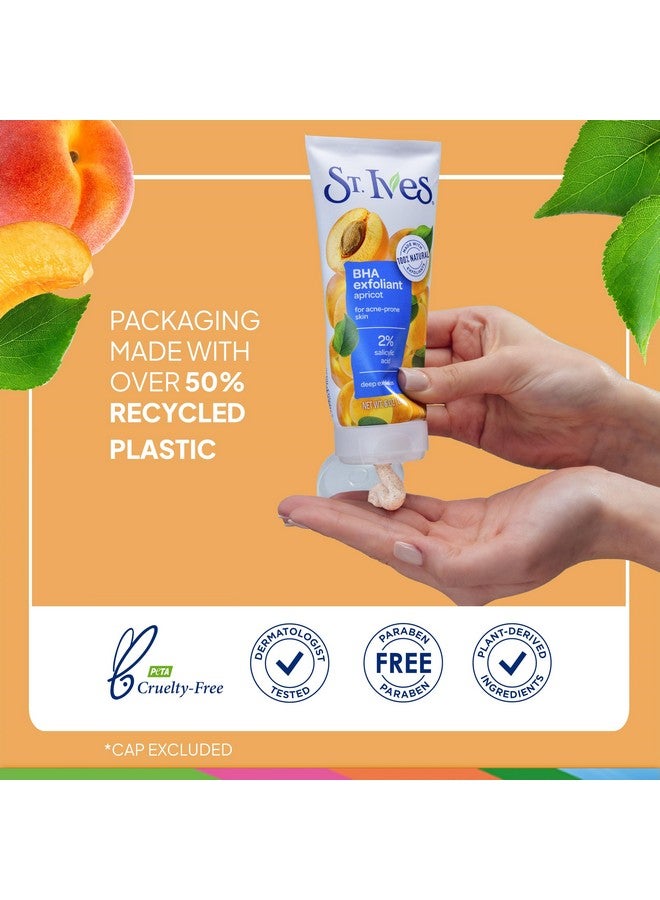 ST. Ives St. Ives Acne Control Face Scrub Deeply Exfoliates and Prevents Acne for Smooth, Glowing Skin Apricot Made with Oil-Free Salicylic Acid Acne Medication, Made with 100% Natural Exfoliants 6 oz  - Image 5