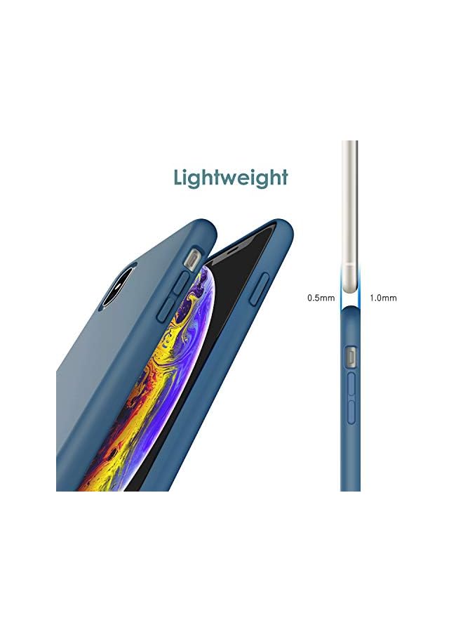 جي تيك علبة السيليكون الخاصة بـ iPhone X و iPhone XS و 5.8 بوصة ومستحقة بحري - Image 4