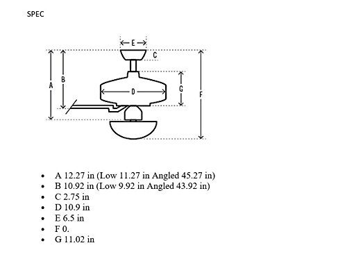 HUNTER مروحة هانتر فانو شركة فانو بيلدر إلت الداخلية مع تحكم سلسلة السحب، معدن، تشطيب برونزي جديد، 52 بوصة - Image 3