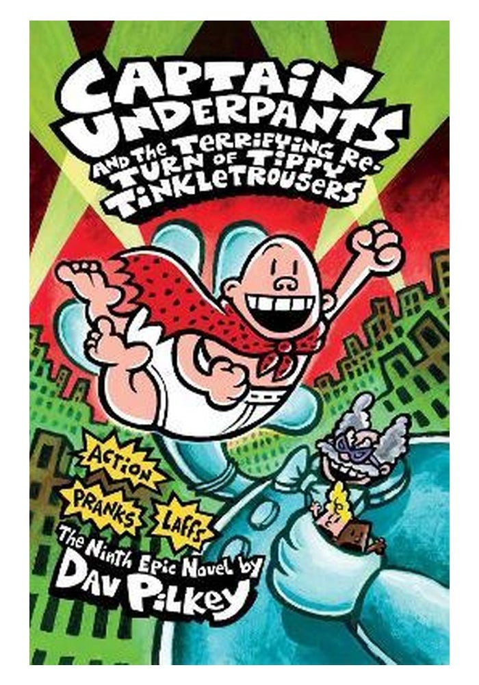 Captain Underpants and the Terrifying Return of Tippy Tinkletrousers by Dav Pilkey - Paperback - Image 1