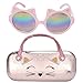 PinkSheep Sunglasses for Girls Baby Kids Polarized Sunglass with Case Cats Glasses UV400 Protection Plastic Frame - Image 3