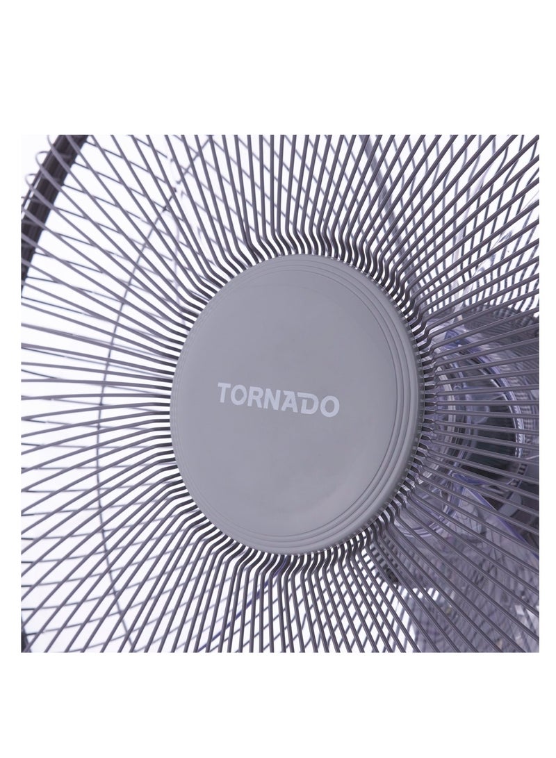 TORNADO TORNADO Wall Fan 16 Inch, 4 Blades, Grey TWF-16G - Image 3