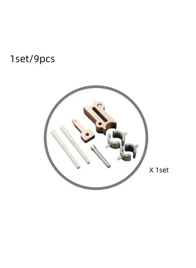Professional PPR PE Pipeline Leak Repair Kit 9Pcs No Wall Penetration Mold Heads - Image 1