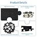 CHengQiSM 1000 Pieces Puzzles for Adults Black Puzzle All Black Jigsaw Puzzles 1000 Pieces Hell Difficulty Jigsaw Puzzles 1000 Piece for Adults Puzzle Chalenging Puzzles for Adults Teens Seniors - Image 4