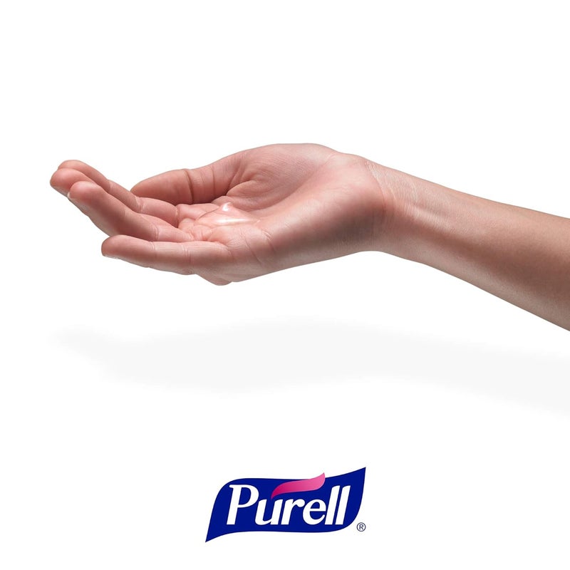 Purell جل مطهر يدين متقدم مهدئ، رائحة منعشة، 2 أونصة سائلة حجم سفر زجاجة بغطاء قابل للطي (عبوة من 6) ، 3156-04-EC - Image 3