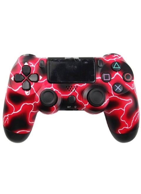 Wireless DualShock 4 Controller for PS4 - Vibration Feedback, Motion Sensors, Touchpad, Light Bar, Share Button & Speaker for Ultimate Gaming Experience (Red)