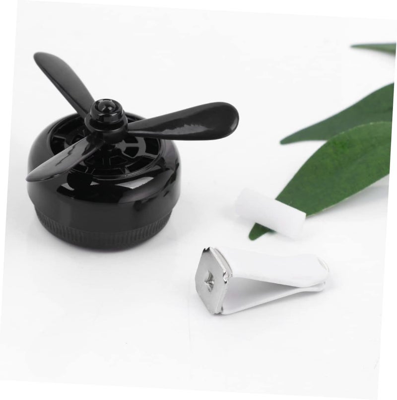 FAVOMOTO 12pcs Car Air Outlet Diffuser Black Alloy Patterns Pieces for Driving Easy Installation Car Decoration for Men Women - Image 2