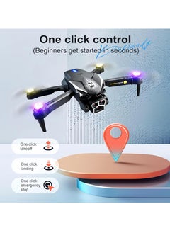TIGER Drone with Camera for Adults – LU600 Entry-Level FPV Drone with WIFI, Gesture Photography, 540° Obstacle Avoidance, Brushless Motor, High-Altitude Hovering, Custom Route – Ideal Beginner Drone Gift for Adults – Black  - Image 5