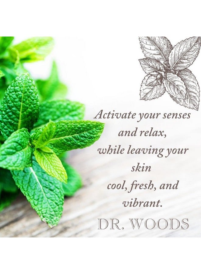 Dr. Woods Pure Peppermint Liquid Castile Soap With Pump 32 Ounce - Image 3