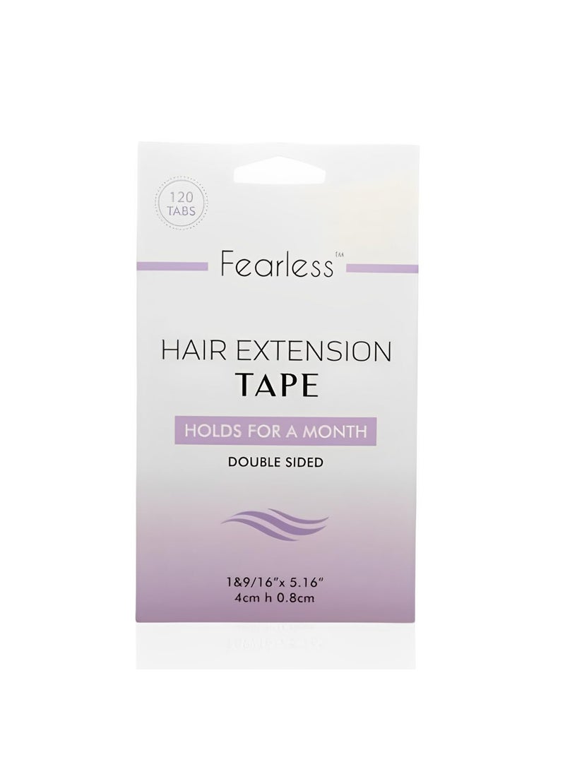 Fearless Tape Fearless Tape  Hair Extension Tape Monthly  120 TabsEnvelope for TapeIn Hair Extensions 