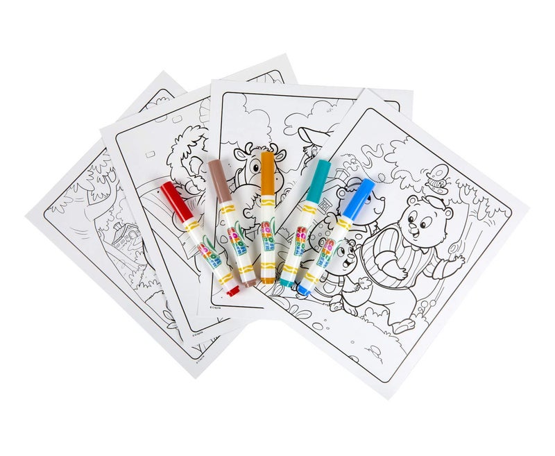 Crayola Color Wonder Fairytales, Mess Free Coloring Pages & Markers, Gift For Kids, Age 3, 4, 5, 6 - Image 2