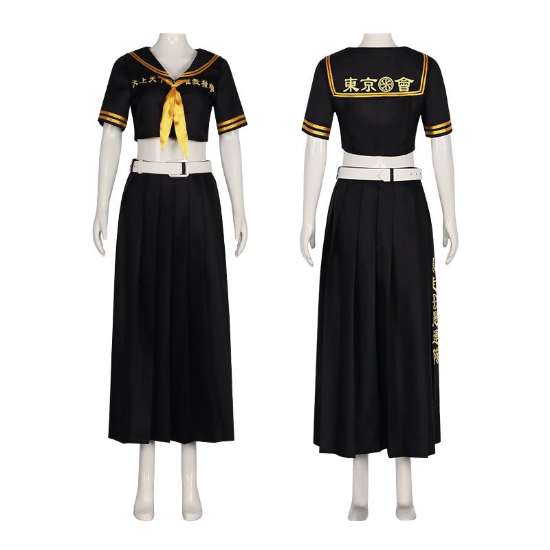 Tokyo Avengers Outbreak Foolish Company Cos Suit Women'S Cosplay Team Team Suit Anime Cosplay Suit - Image 5