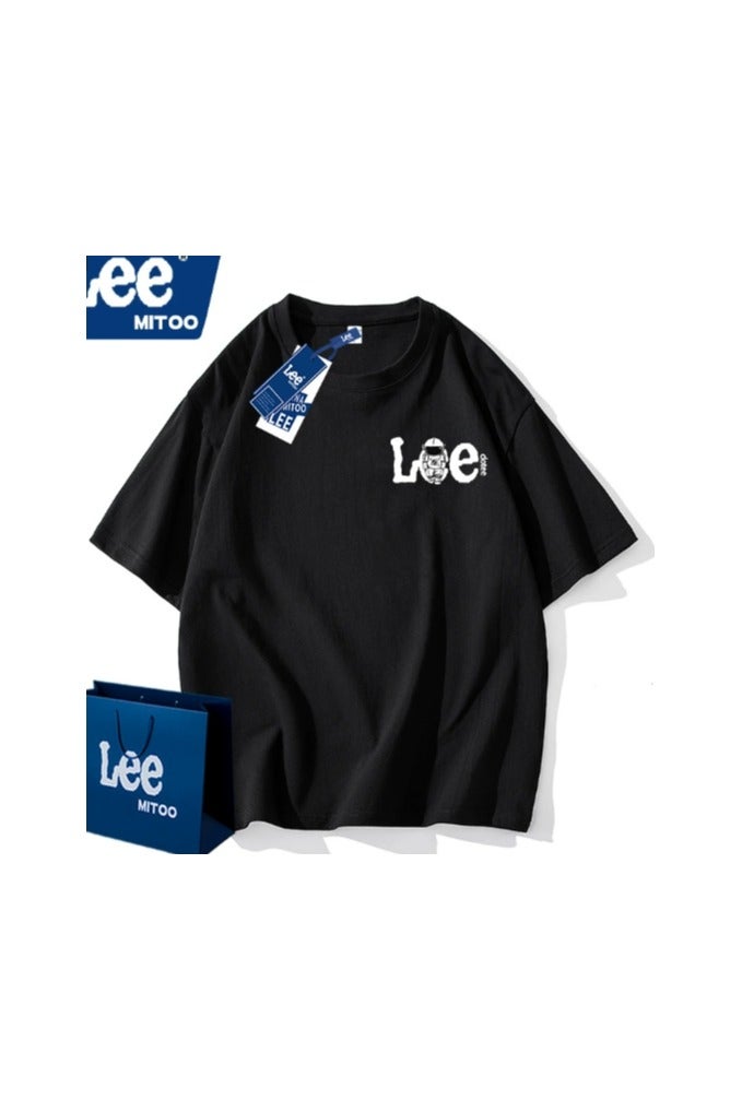 LEE New Fashionable Casual LEE Co Branded T-shirt 