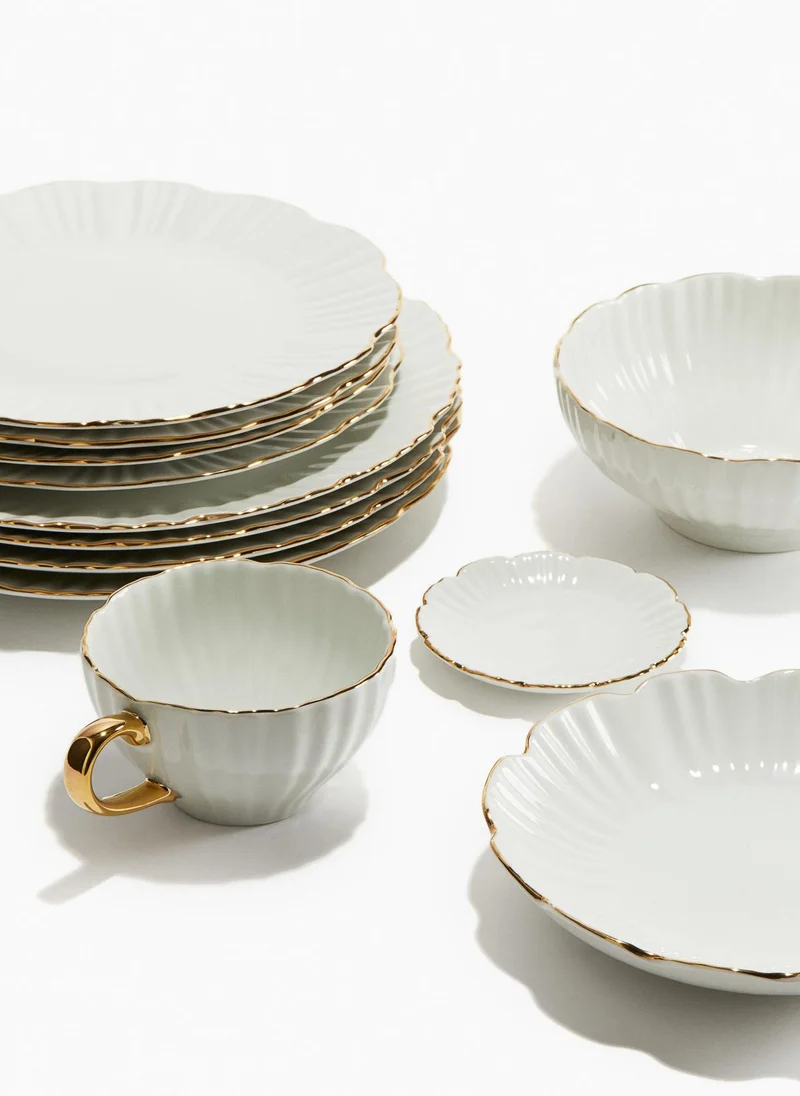 اتش اند ام Porcelain Serving Bowl