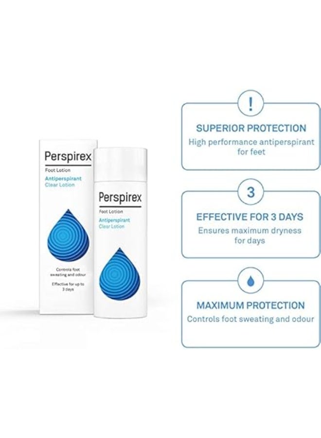 Perspirex Antiperspirant Feet Lotion 100ml - Image 3