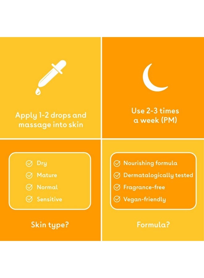 كيو+إيه زيت الوجه المغذي الفائق. زيت للوجه معزز للبشرة يحتوي على مكونات طبيعية 100%. 30 مل/1 أونصة سائلة - Image 3