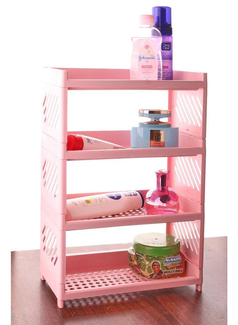 4-tier organizer shelves, 28cm x 30cm, shelf length 10cm, with legs - Image 3