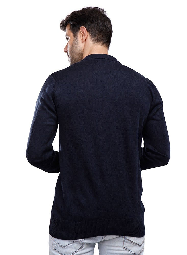 Coup Navy Polo Pullover - Image 2
