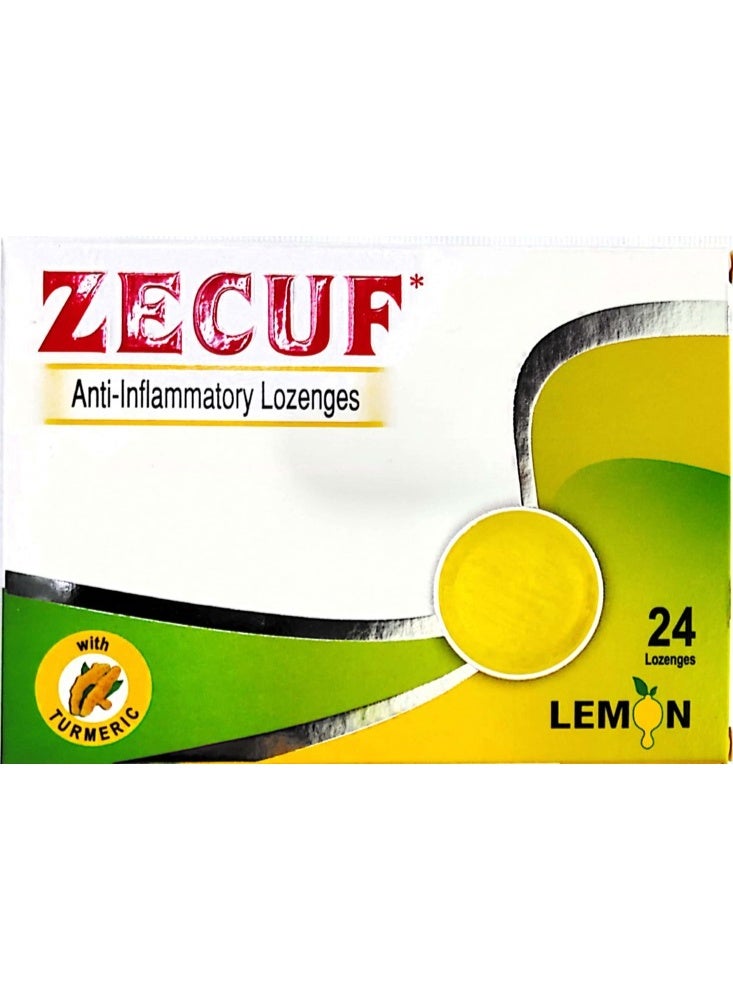 زيكوف أقراص زيكوف بالليمون والكركم لعلاج التهاب الحلق - عبوة من 24 قرصًا - Image 2