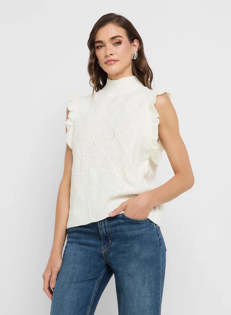 ايلا Baby Ruffled Sleeve Top