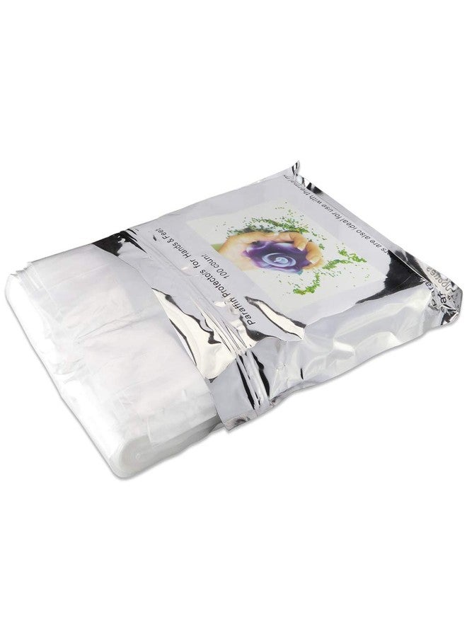 Beauticom 100 Counts - Beauticom Paraffin Wax Thermal Mitt Plastic Bath Liners for Hand or Foot Professional or Personal Use, 15 x 10 Inches - Image 3