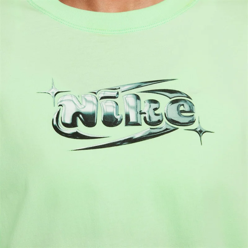 Nike Green Women's Sportswear Long-Sleeve T-Shirt for Women | Best Price UAE