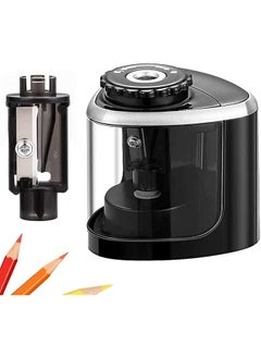 DMG TECH Electric Pencil Sharpener Portable Pencil Sharpener Kids For 6 7.8Mm Colored Pencils Fast Sharpening Ideal For Short Pencils For School Pencil Sharpener Classroom Office Home  - Image 1