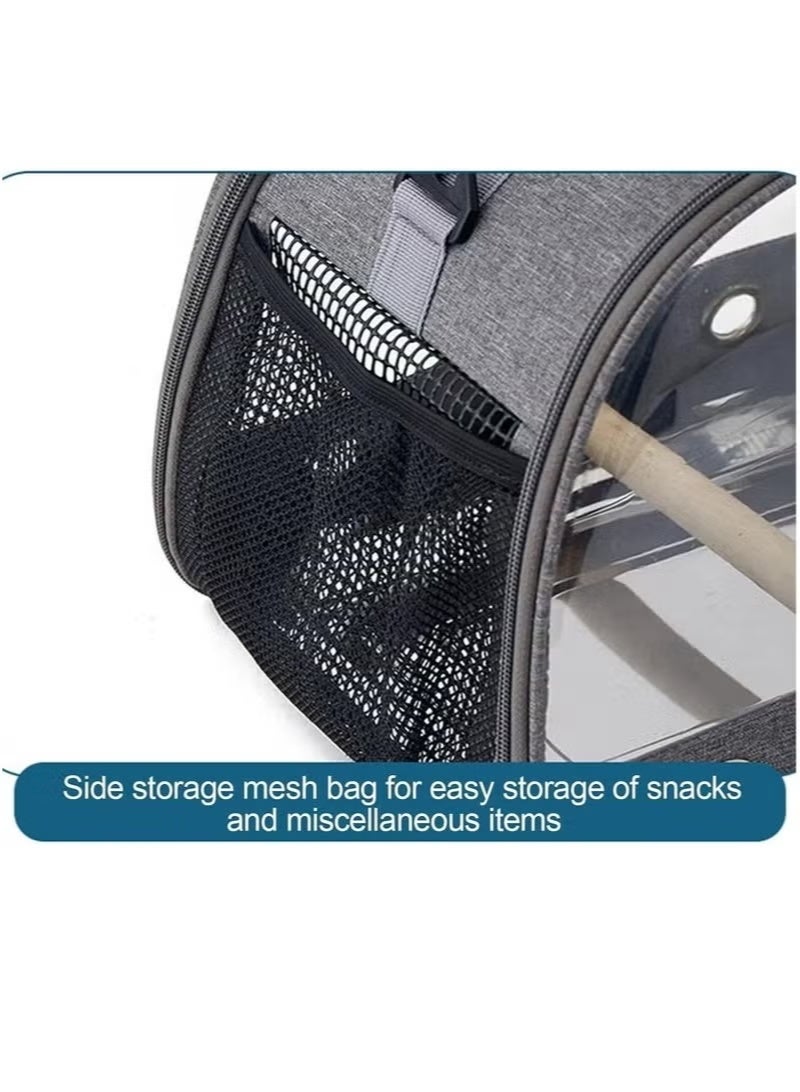 Bird Carrier Travel Cage | Travel Bag Animal Carrier Parrot Carrier -Bird Carrier Travel Cage | Travel Bag Animal Carrier Parrot Carrier - Portable Breathable Travel Cage for Cockatiel, Parrot, Small - Image 5
