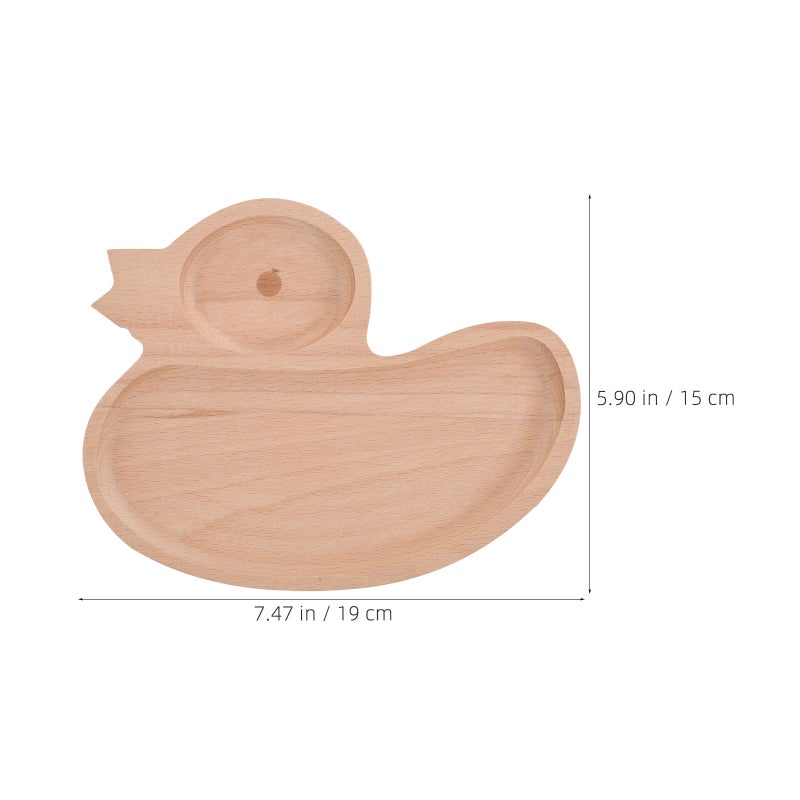 Shape Snack Tray for Kids: Cute Animal Serving Plate for Fruits Appetizers and Sushi for Home and Restaurant Use - Image 4