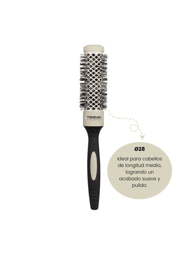 TERMIX Evolution Soft Thermal Round Brush, Diameter 28 - Image 2