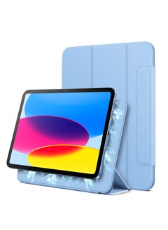 Jetech Magnetic Case for Ipad 10 (10.9-inch 2022 Model 10th Generation) Magnetic Attachment Slim Tablet Cover With Auto Wake and Sleep Blue  - Image 1