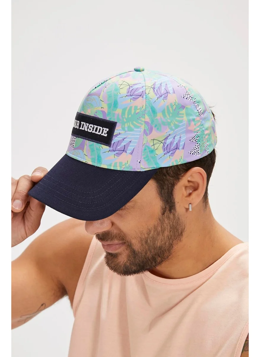 باد بير Bear Inside Cap Navy Blue Unisex Hat