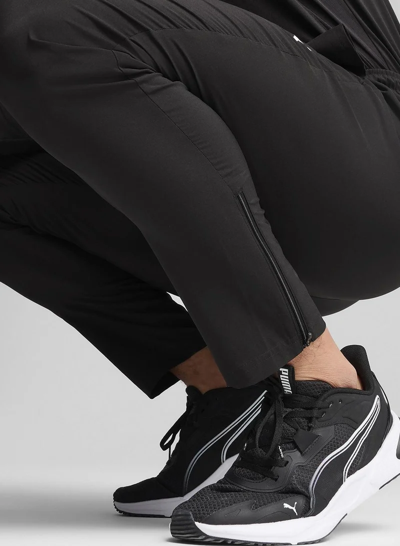 Puma black Train All Day Essentials Tapered Pants for Men | Best Price UAE