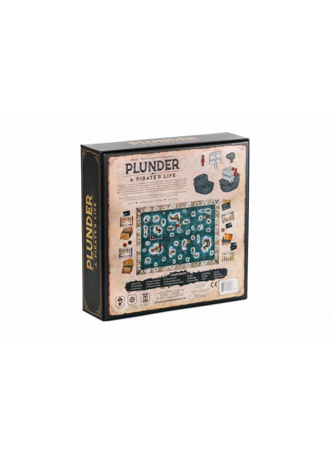 Lost Boy Entertainment Plunder - Family Board Games - Board Games for Adults and Kids - Strategy Board Games - Fun Family Game Night - Ages 10 and Up - 2 to 6 Players  - Image 1