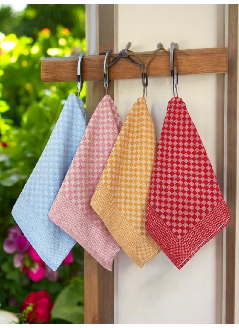 Cnr Garden 4 Piece Drying Cloth 40X60 cm Kitchen Towel Hand Towel Drying Set  - Image 2