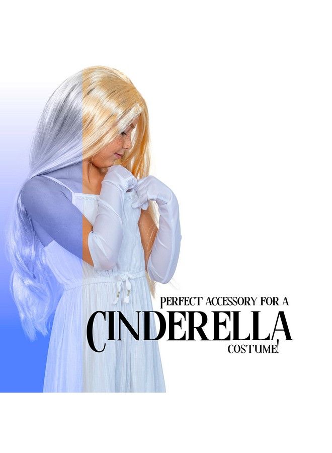 Skeleteen White Satin Opera Gloves Roaring 20 Fancy Flapper Elbow Gloves 1 Pair - Image 3