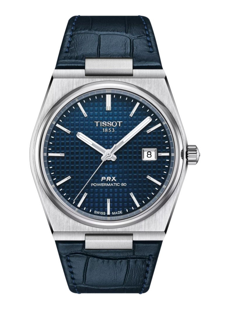 TISSOT Tissot PRX Men's Swiss Mechanical Watch 40mm-Blue  - Image 1