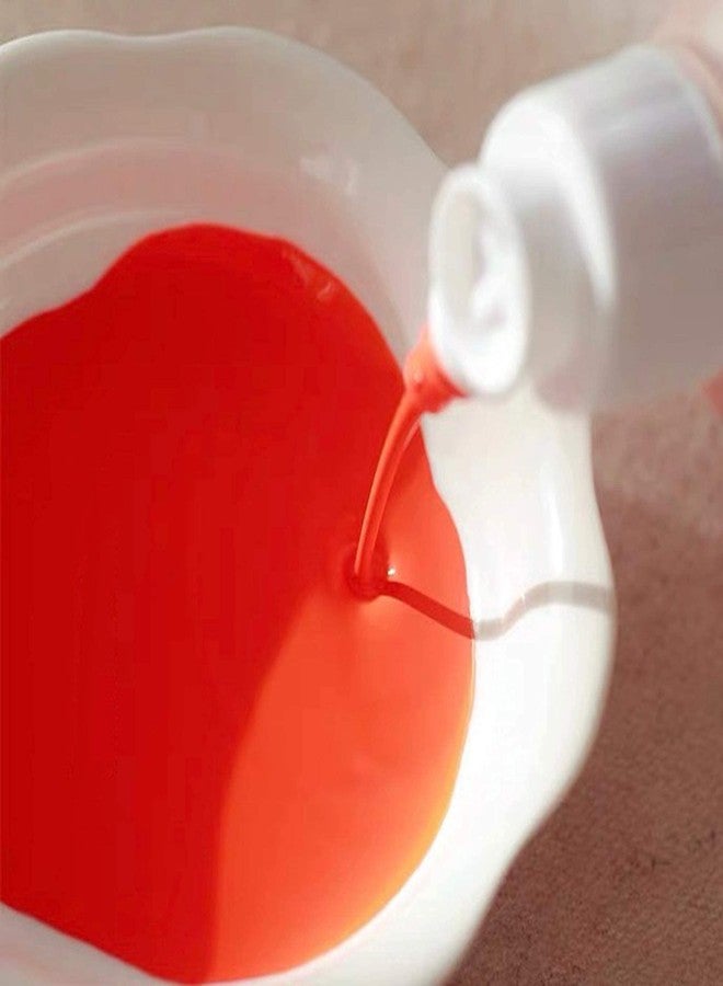 CA Society Chinese Red Ink, Orange Calligraphy Ink, Orange Liquid Ink, Red Sumi Ink, 250ml (8.45oz) - Image 2
